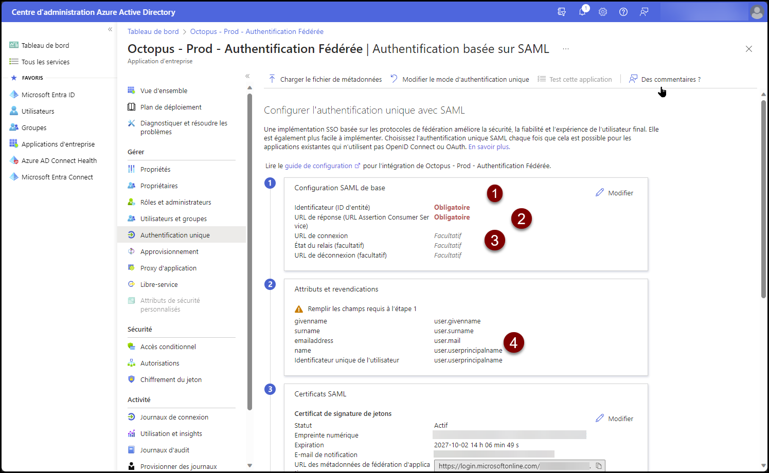 Fédération d'identité - Microsoft Entra ID | Doc - Octopus